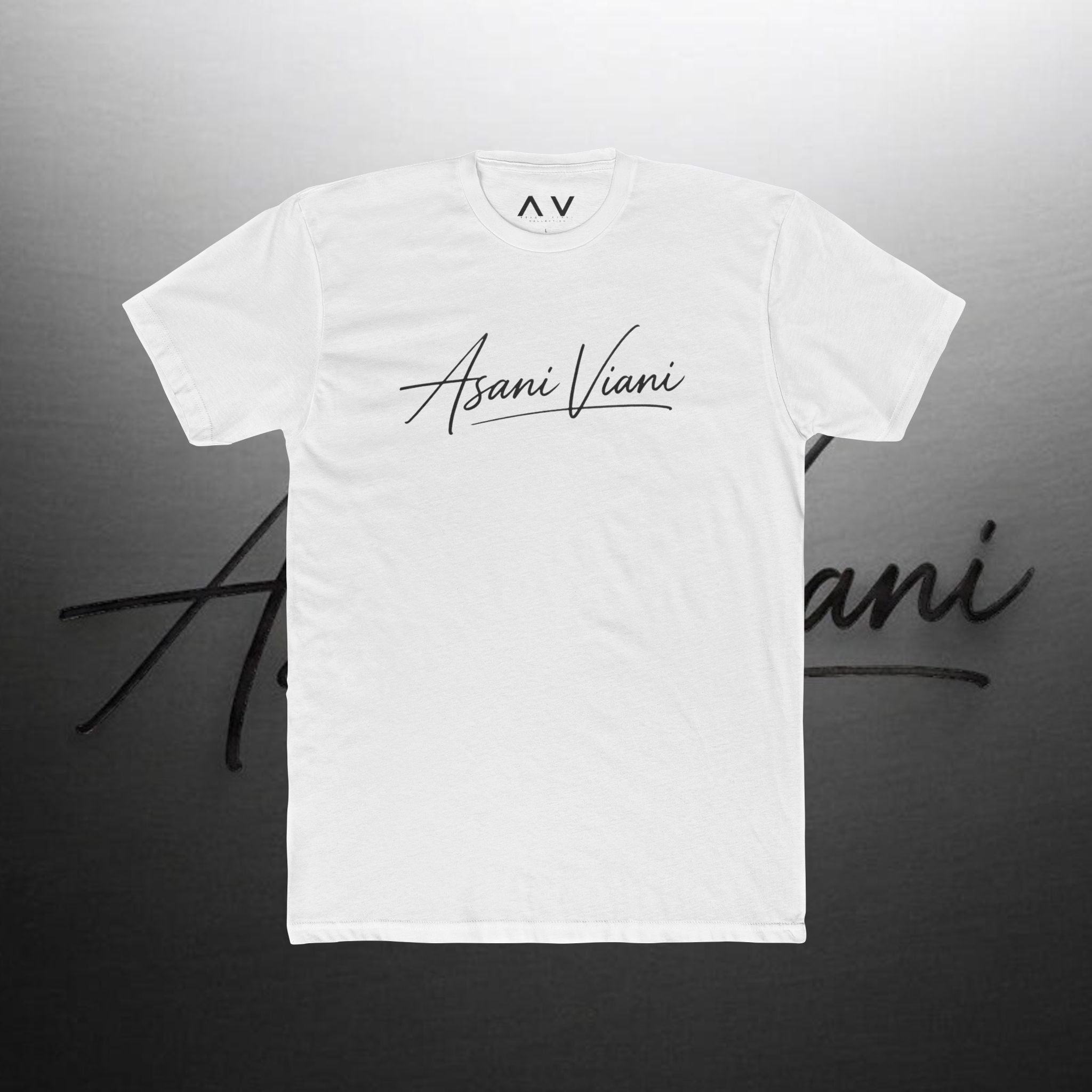Asani Viani  Signature Cotton Tee.
