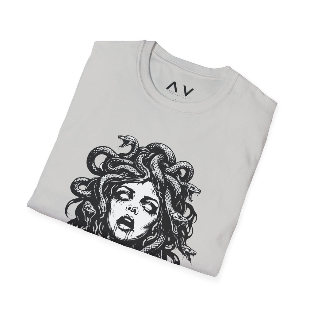 Asani VIANI Medusa Graphic T-Shirt — 'GODFIDENCE