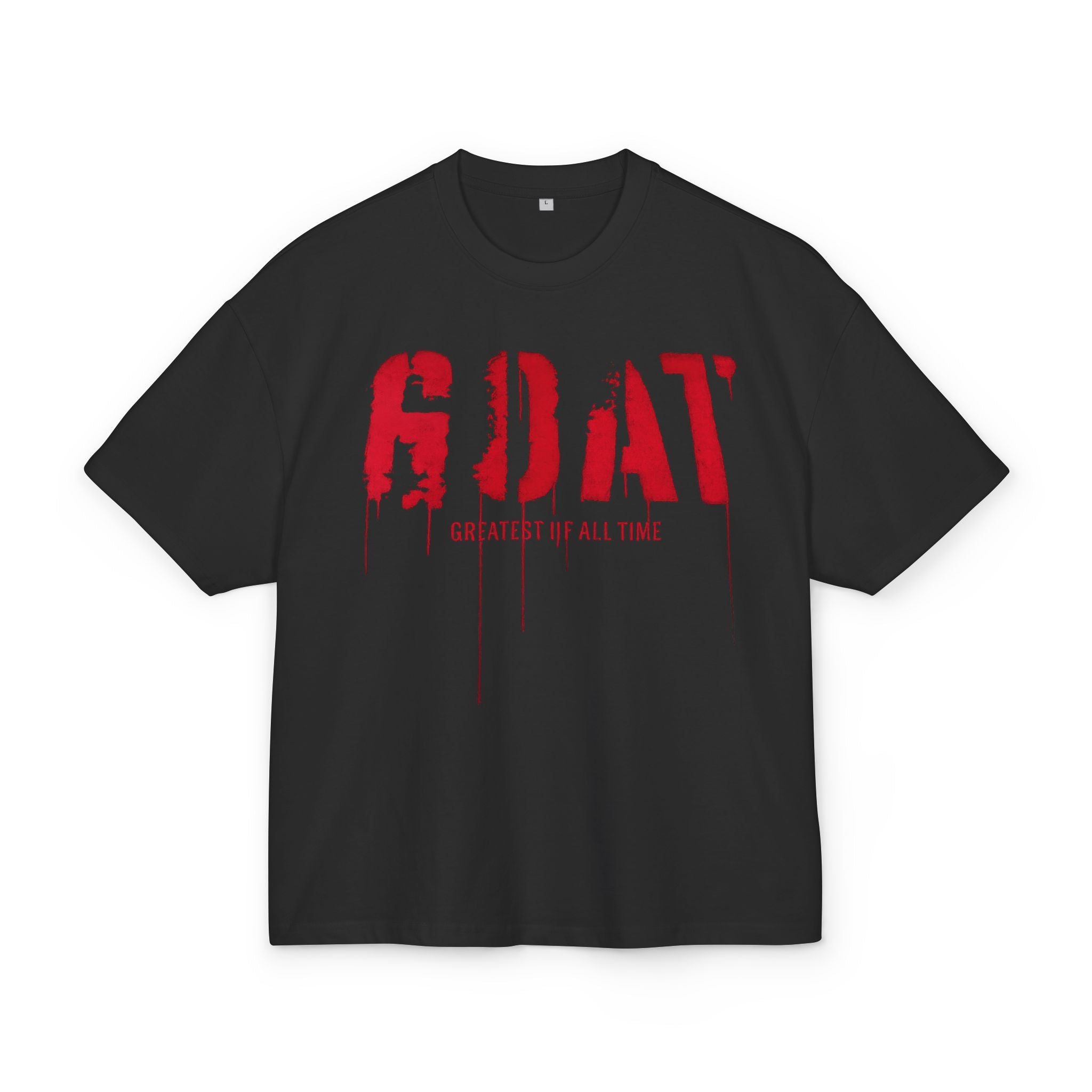 Asani viani G.O.A.T Unisex Ultra Heavy Cotton Box Tee