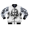 Asani Viani See no evil Speak no evil Hear no evil Men's Bomber Jacket (AOP)