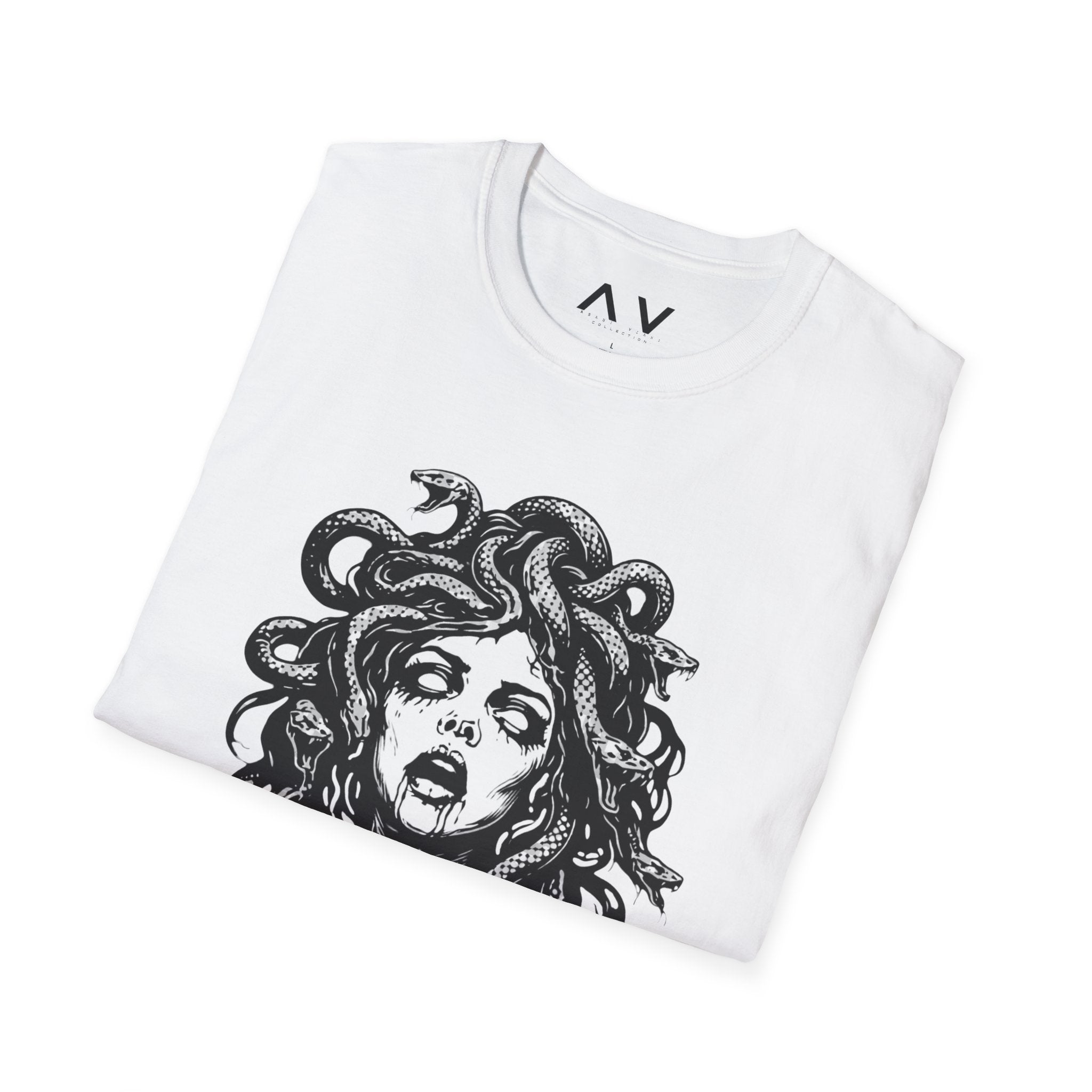 Asani VIANI Medusa Graphic T-Shirt — 'GODFIDENCE