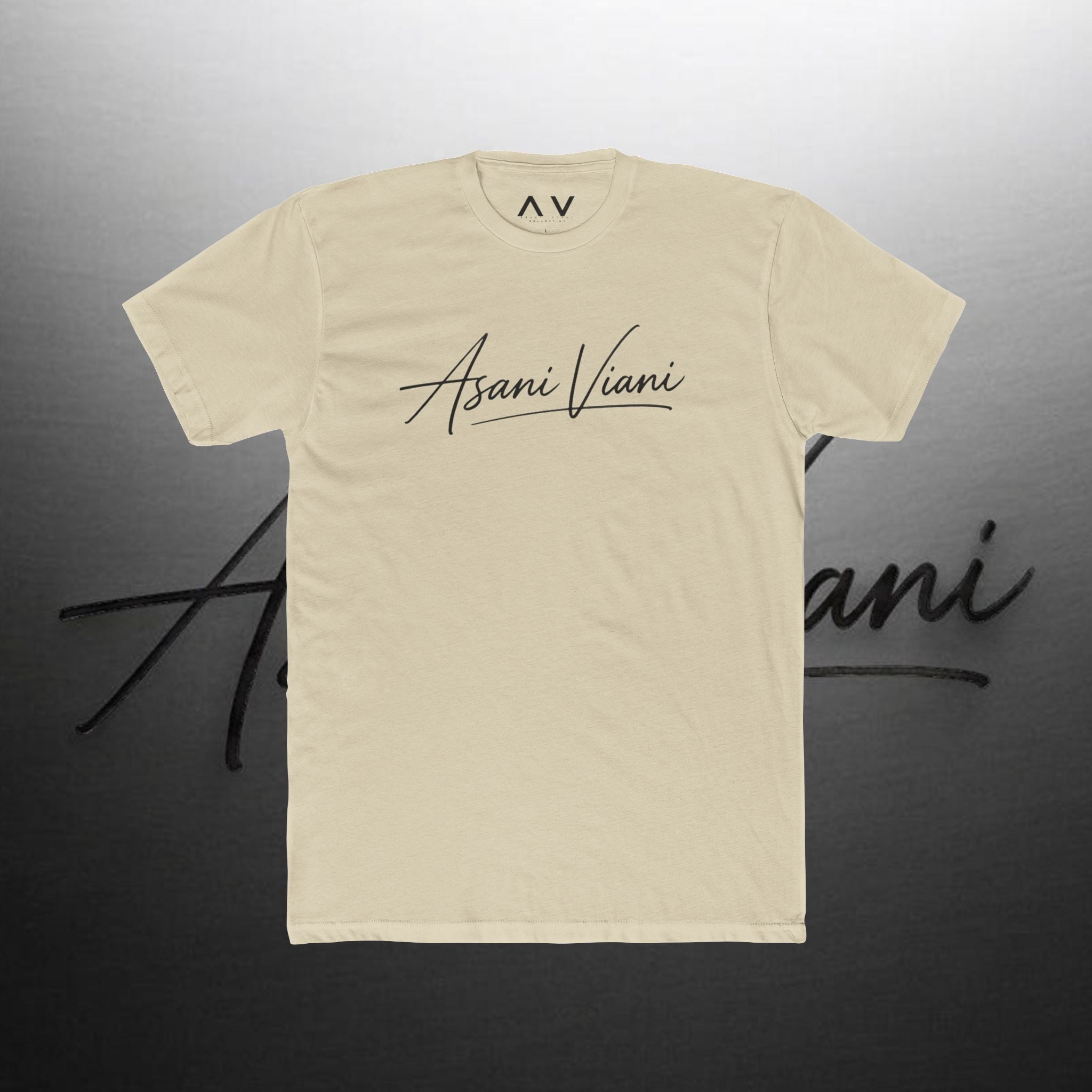 Asani Viani  Signature Cotton Tee.