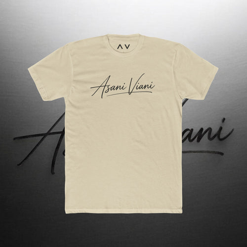 Asani Viani  Signature Cotton Tee.