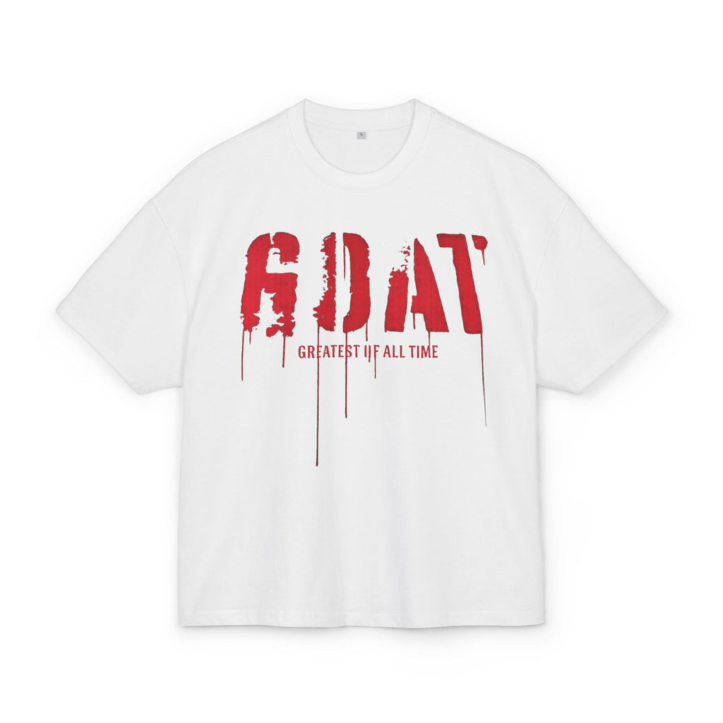 Asani viani G.O.A.T Unisex Ultra Heavy Cotton Box Tee