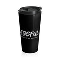Travel Mug — 'Blackcess' Crown Stainless Steel Insulated Coffee Tumbler