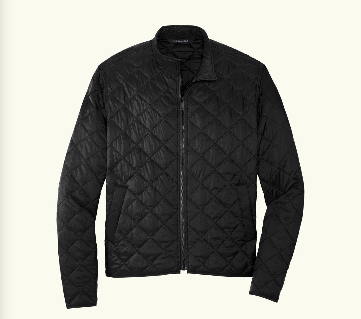 Asani Viani Men's Quilted Full-Zip Jacket (Embroidery)