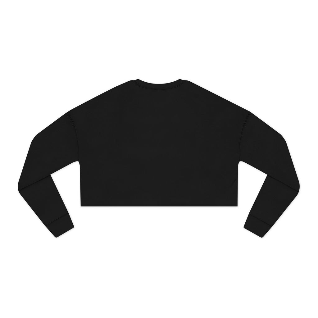 Crop Sweatshirt — 'Asani Viani' Script Logo Women's Cropped Pullover