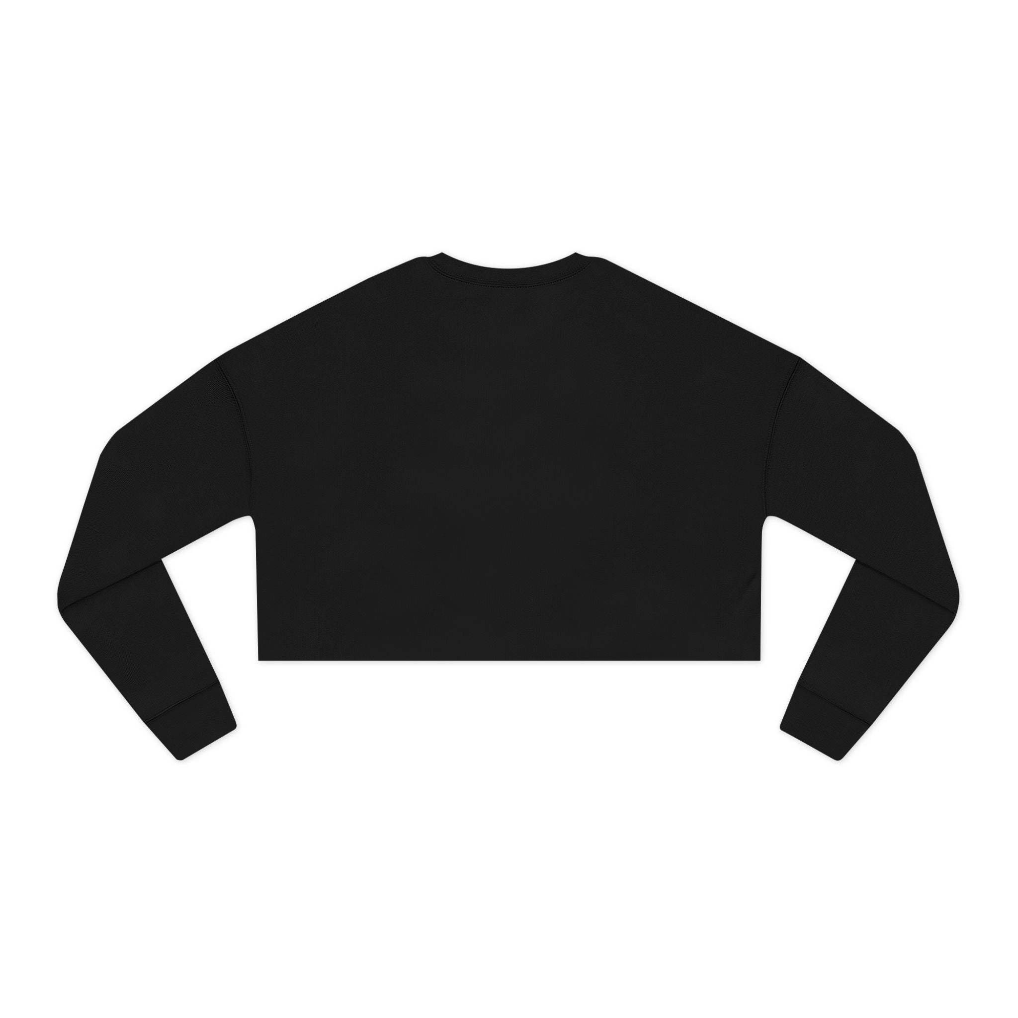 Crop Sweatshirt — 'Asani Viani' Script Logo Women's Cropped Pullover
