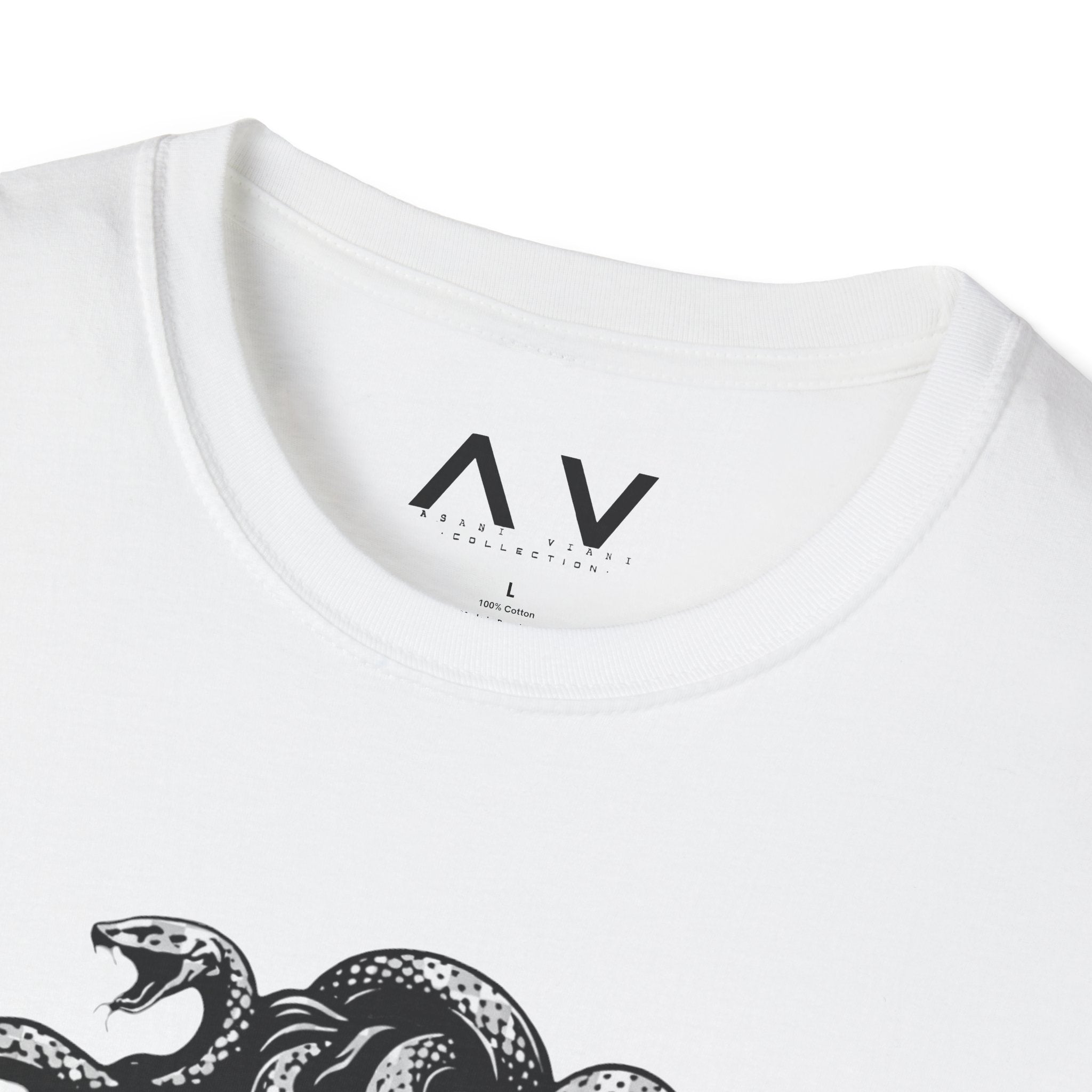 Asani VIANI Medusa Graphic T-Shirt — 'GODFIDENCE